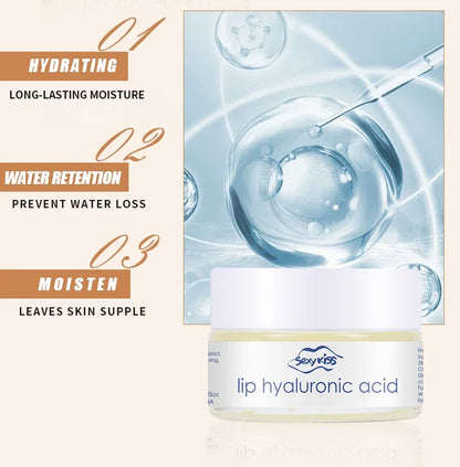 Hyaluronic Acid Collagen Lip Mask for Deep Hydration - Smarsty