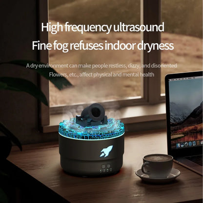 Ultrasound Air Humidifier with Colorful Night Light - Smarsty