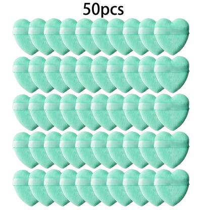 Wholesale 50Pcs Velvet Makeup Powder Puffs Soft and Washable - Smarsty