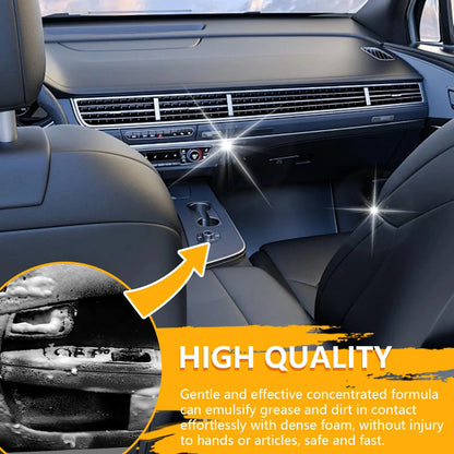 2PCS 100ML Multi-purpose Foam Cleaner Spray Car Home Interior Cleaner Foam Spray Anti-Aging Protection for Car Accessorie