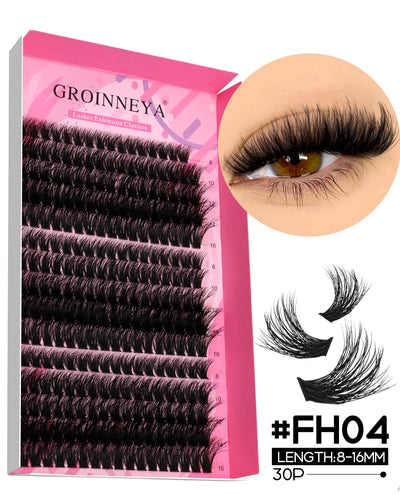 DIY Lash Extension Kit with Individual Lashes for Home Use - Smarsty