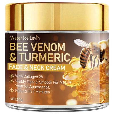 Bee Venom Instant Facial Lifting Cream Firms and Lifts Loose Skin, Smoothes Skin |   Alcohol-Free, Containing Hyaluronic Acid, Suitable for All Skin Types - Smarsty