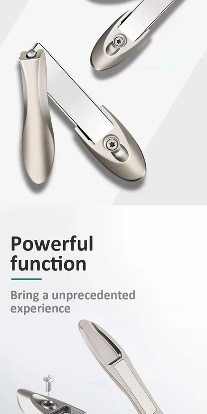 Stainless Steel Nail Clippers with Anti Splash Design - Smarsty