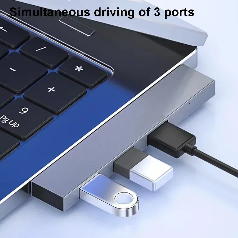 Compact USB C Hub HighSpeed USB 3.0 OTG PerformanceAdapter