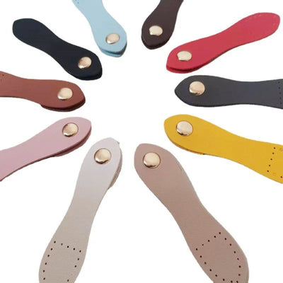 9cm Fashion Leather Bag Buckle Handmade Buttons Wallet Hasp Clasp Buckle Card Pack Buckle for DIY Handbag Accessories - Smarsty