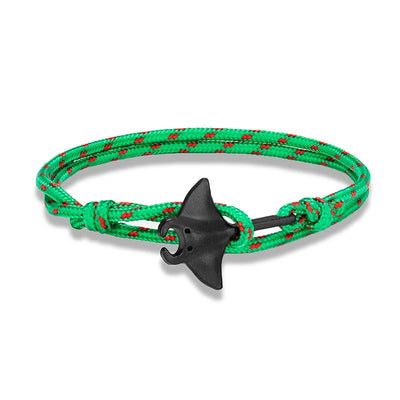 Adjustable Ocean Animals Manta Ray Paracord Bracelet - Smarsty