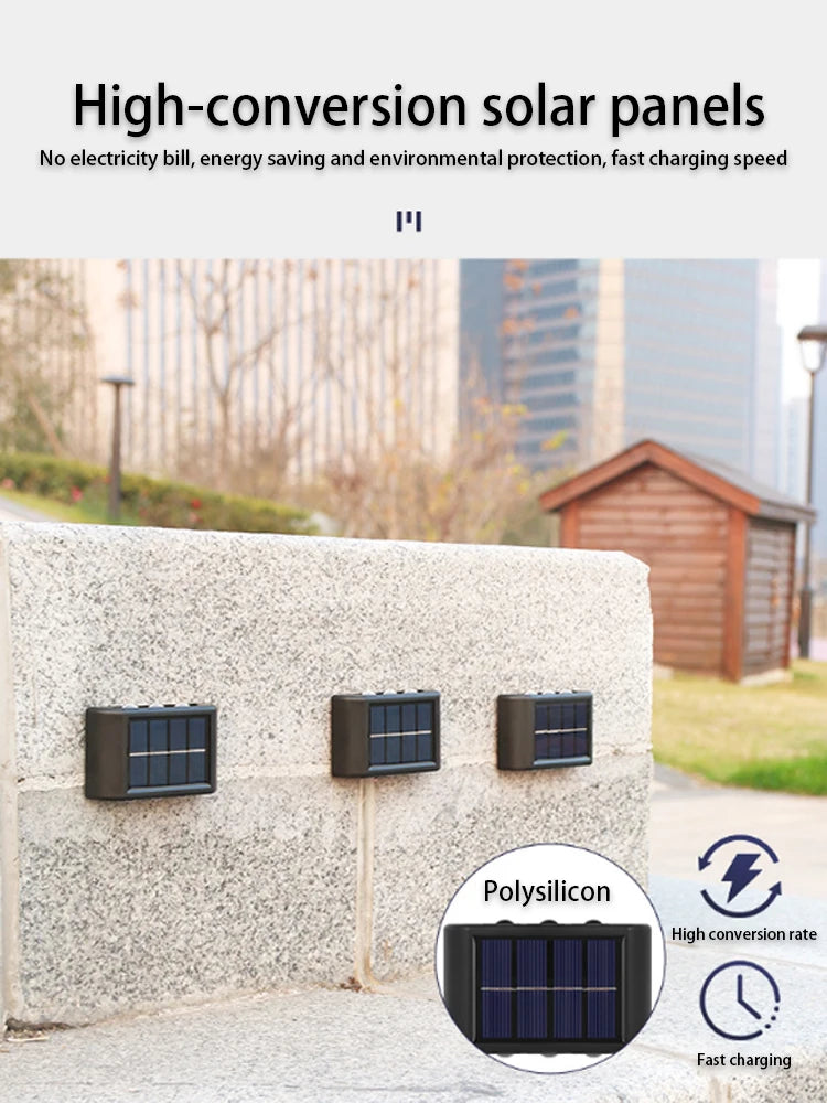 Solar LED Outdoor Light with Motion Sensor Waterproof Design - Smarsty