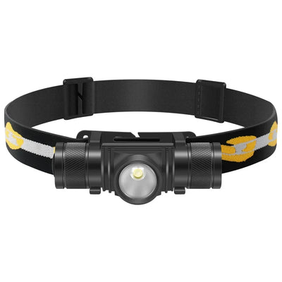 Mini Flashlight Rechargeable Type C USB 18650 Power Emergency Strong Light Waterproof LED Headlamp Zoomable Powerful Headlight by Smarsty