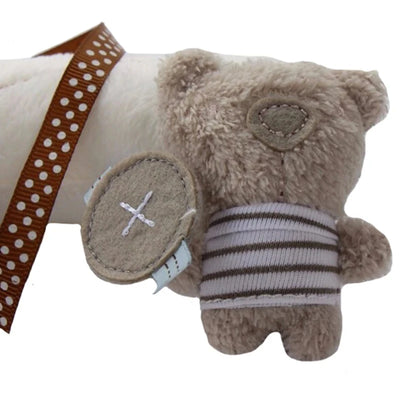 2025 New Hanging Bed Rabbit Baby Hand Bell Safety Seat Plush Toy Multifunctional Plush Toy Stroller Mobile Gifts by Smarsty
