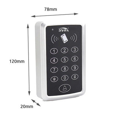 RFID Keypad Access Control System with Waterproof Cover - Smarsty