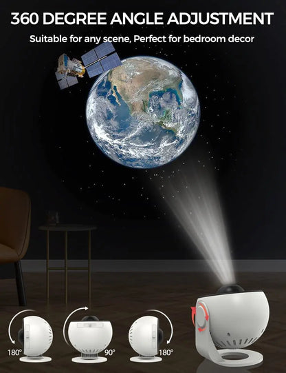 Galaxy Projector Night Light for Kids Room Decor - Smarsty