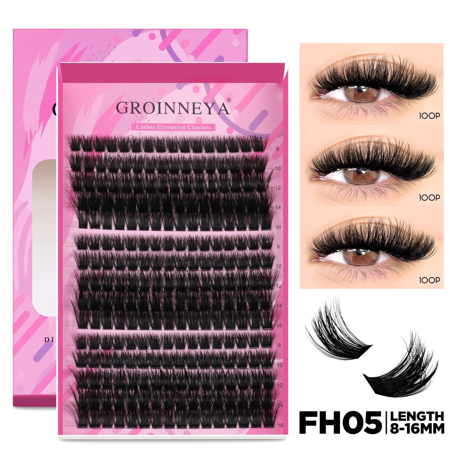 DIY Lash Extension Kit with Individual Lashes for Home Use - Smarsty