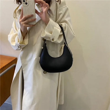 Luxury PU Leather Hobo Bag For Women With Zipper Closure - Smarsty