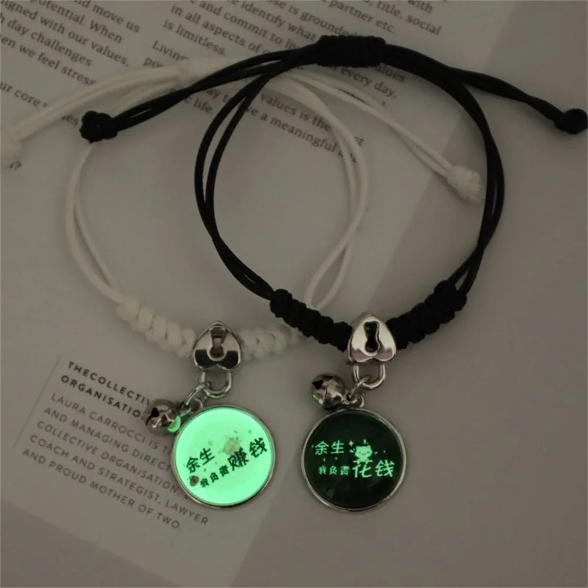 Luminous Beads Star Couple Bracelet for Lovers - Smarsty