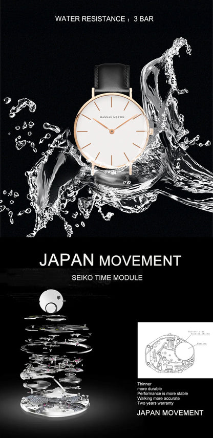 Waterproof Japan Quartz Wrist Watch For Men - Smarsty
