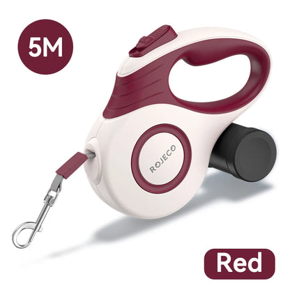 ROJECO Automatic Retractable Dog Leash for Small Dogs - Smarsty