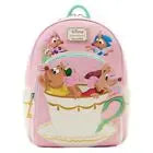 Beauty and the Beast Cartoon Backpack PU Leather Bag - Smarsty