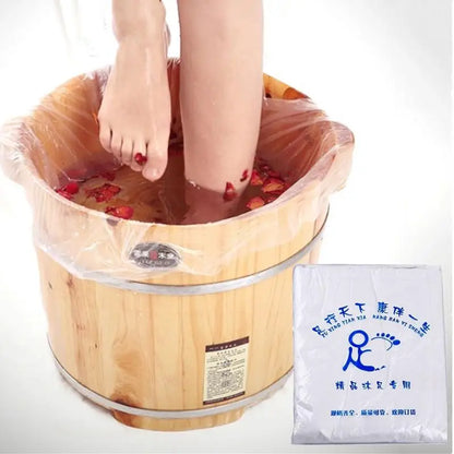 90 Pieces Disposable Foot Tub Liners for Easy Spa Treatment - Smarsty