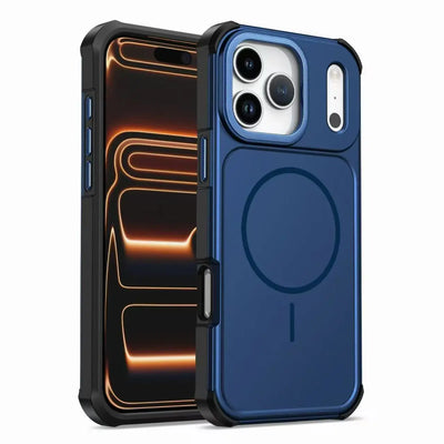 For MagSafe Phone Case For iPhone 17 16 15 14 13 12 11 Pro Max Plus 17e 16e Shockproof Heavy Duty Rugged Magnetic Matte Cover