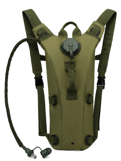 Outdoor Hydration Pack 3L Water Bladder Backpack Waterproof Water Bag for Running Hiking Cycling Biking Hunting Camping - Smarsty
