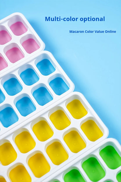 14 Grid Ice Cube Tray Silicone Mold Square Ice Cube Tray Mold Ice Cube Maker Non-toxic Durable Bar Pub Wine Ice Blocks Maker - Smarsty