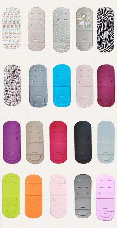 Stroller Seat Cushion Soft Baby Pushchair Car Cart High Chair Seat Trolley Cushions Kids Stroller Mattress Soft Pad Large Sizes by Smarsty