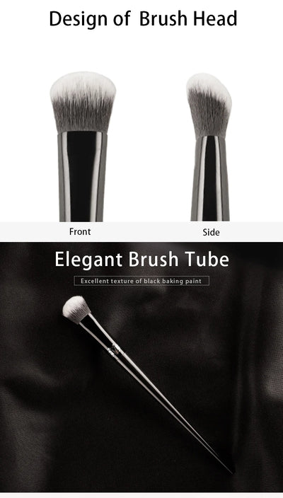 Kat Von D Soft Fiber Concealer Brush with Elegant Handle - Smarsty