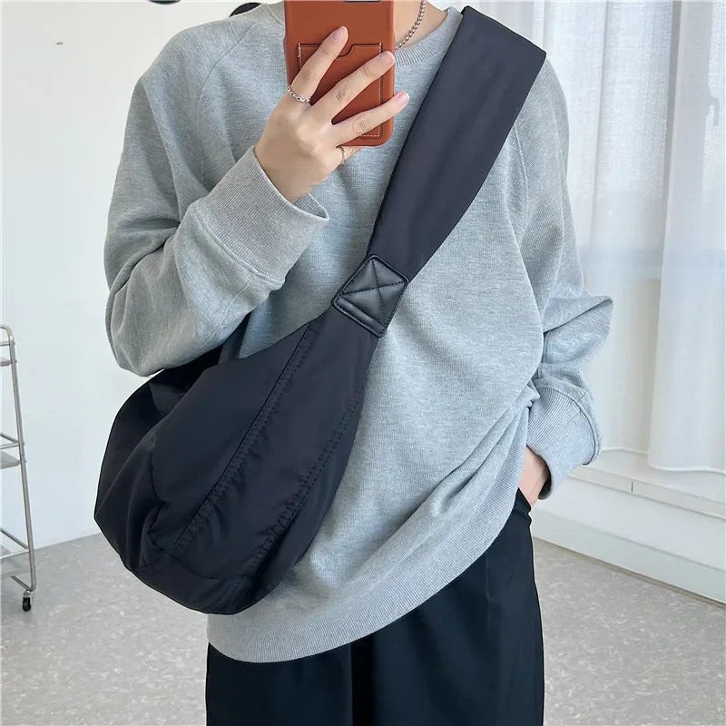 Nylon Womens Large Capacity Shoulder Bag Crossbody - Smarsty