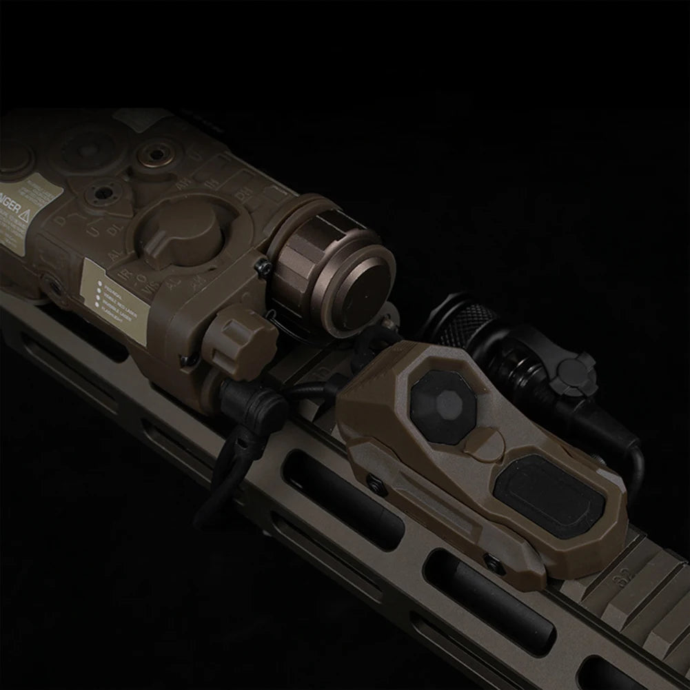 AXON PEQ Laser Pushbutton Dual Button Remote Activation Pressure Switch for SF Flashlight Laser Pointer Comb