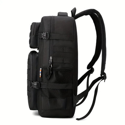 Tactical Backpacks Men's Camouflage Backpack, Hiking And Camping Backpack, LargeCapacity Multi-layer Outdoor Sports Backpack - Smarsty