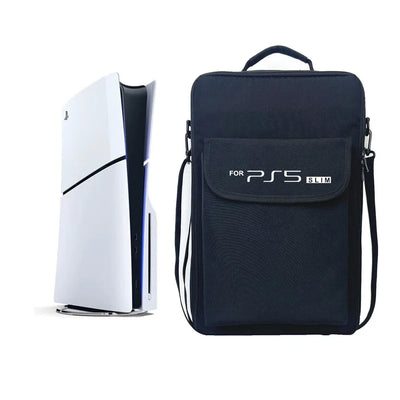 PS5 Slim Carrying Case Durable Protective Shoulder Bag - Smarsty