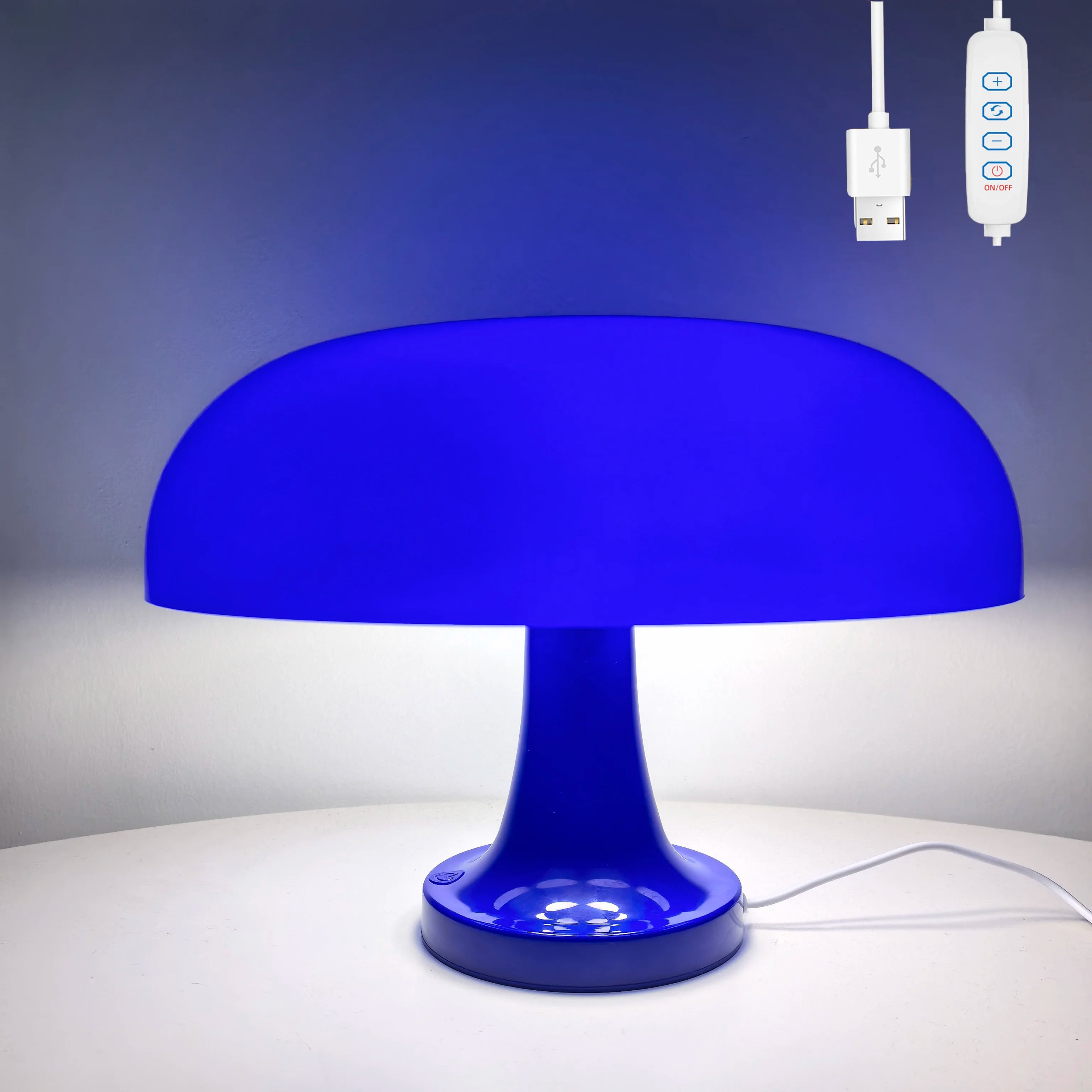 Minimalist Mushroom Table Lamp for Modern Bedrooms - Smarsty