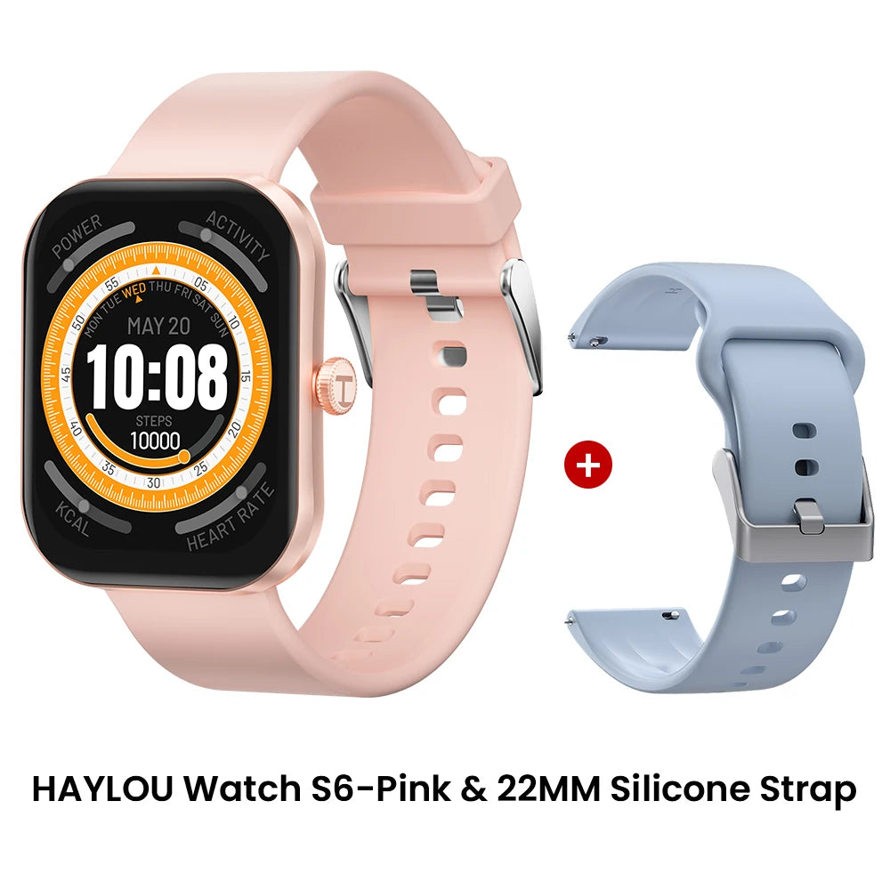 Haylou S6 Smartwatch With HD Display And Fitness Tracking - Smarsty