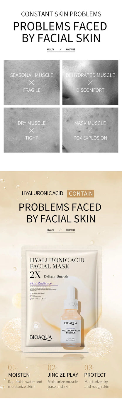 20pcs Centella Collagen Face Masks for Deep Hydration - Smarsty