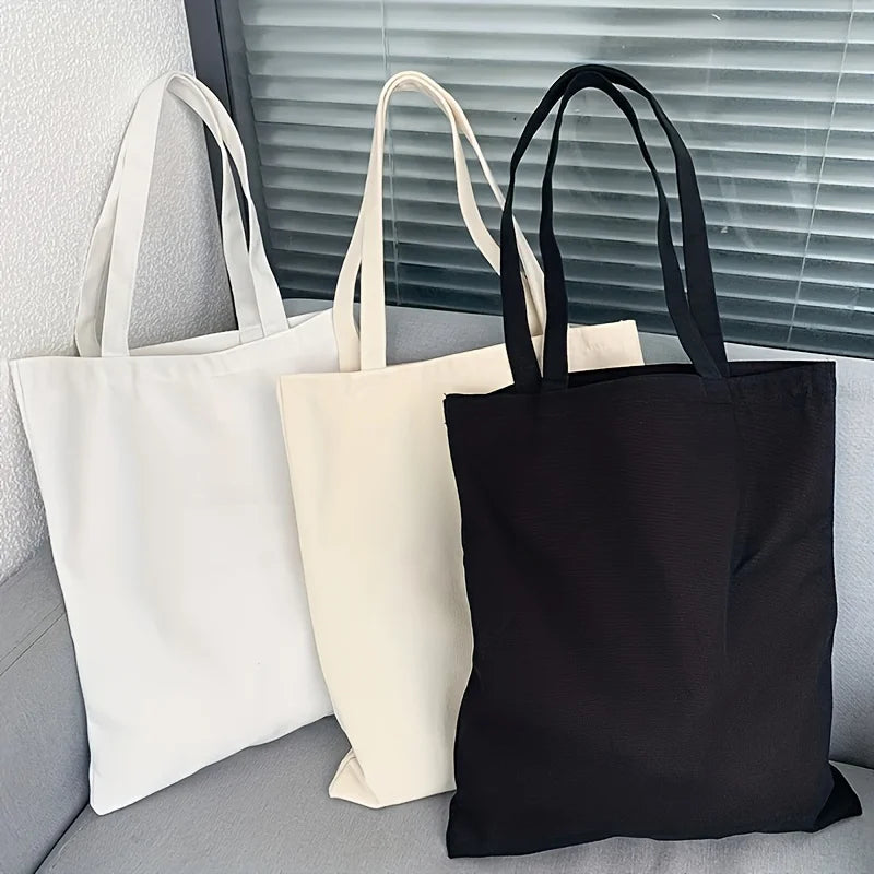 Casual Canvas Shoulder Bag Large Capacity For Women - Smarsty
