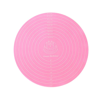 FAIS DU Non-Stick Cake Turntable with Silicone Mat - Smarsty