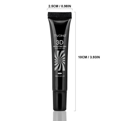 Waterproof 3D Nail Art Gel for DIY Designs - Smarsty