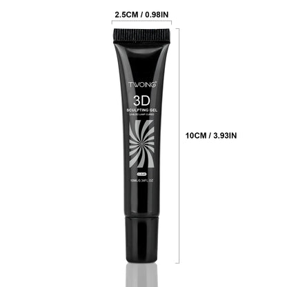Waterproof 3D Nail Art Gel for DIY Designs - Smarsty