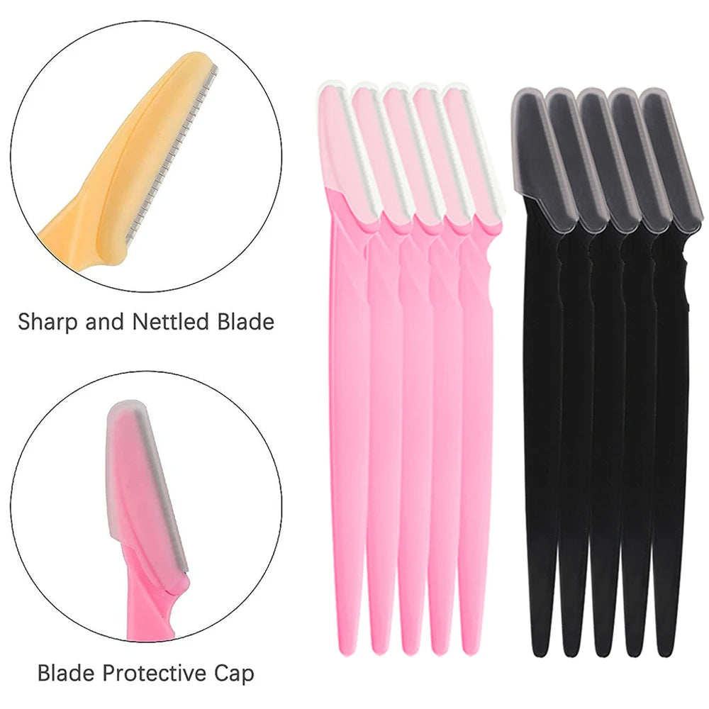 Eyebrow Razor Set for Easy Dermaplaning and Grooming - Smarsty