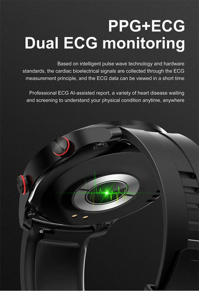 Bluetooth Call Smart Watch for Men with Health Tracking - Smarsty