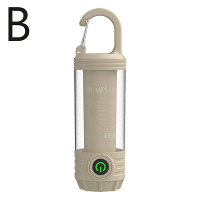 1000LM Super Bright Outdoor Hiking Fishing Tent Lamp 1200mAh Rechargeable Dual Light Source Tent Light Outdoor Camping Lantern by Smarsty