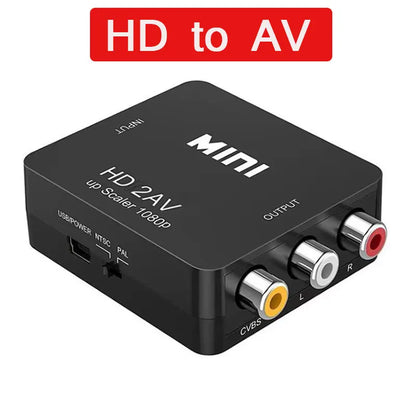 1080P HDMI-Compatible AV Adapter for Clear Video Output - Smarsty