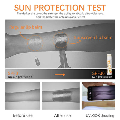 Sunscreen Lip Balm SPF 30 Moisturizing Flavor Variants - Smarsty