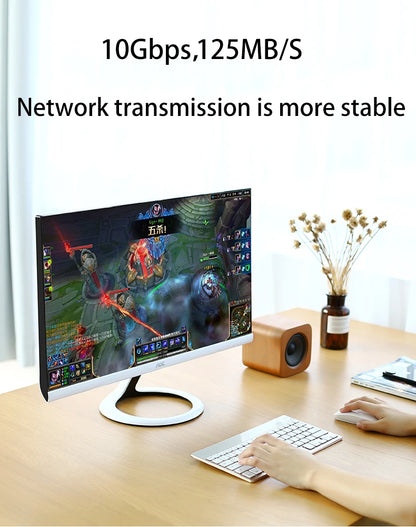 High Speed Cat6 Flat Ethernet Cable 1000Mbps - Smarsty