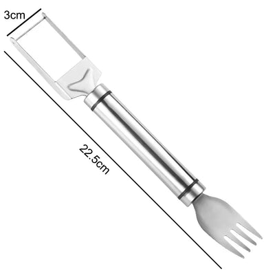 Stainless Steel Windmill Watermelon Cutter Artifact Salad Fruit Slicer Cutter Tool Watermelon Digger Kitchen Accessories Gadgets by Smarsty