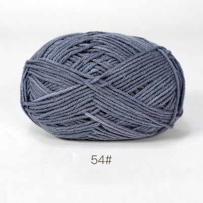 Soft Milk Cotton Yarn for Hand Knitting Projects - Smarsty