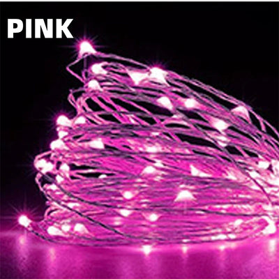 USB Led Fairy Lights Copper Wire String 20M 200LED Holiday Outdoor Lamp Garland For Christmas Tree Wedding Party Decoration - Smarsty