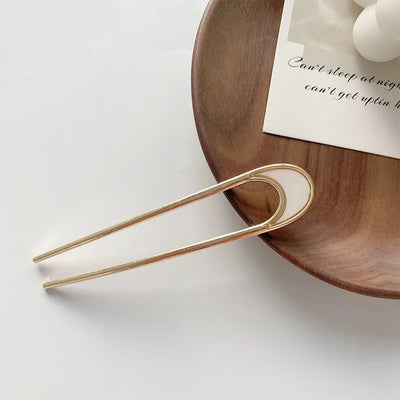 Korean Pearl Hairpins for Elegant Bun Styling - Smarsty