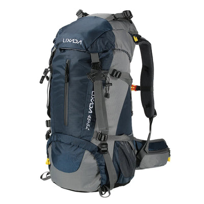 50L Waterproof Outdoor Sport Hiking Camping Travel Backpack Pack Mountaineering Climbing Trekking Bag Knapsack with Rain Cover by Smarsty
