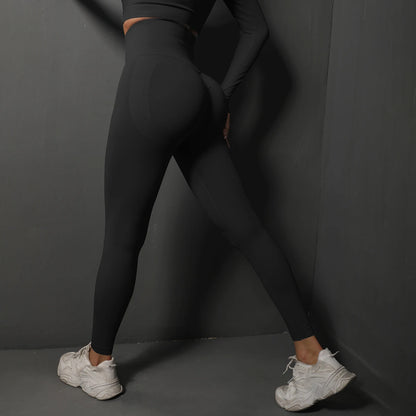 Seamless Gym Leggings Women Yoga Pants Sexy High Waist Booty Lifting Leggings Pants Women Sports Clothing Fitness Wear - Smarsty